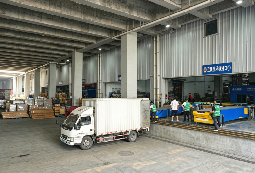 Shipping from China warehouse - loading and dispatch fulfillment